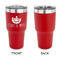 Cinco De Mayo 30 oz Stainless Steel Ringneck Tumblers - Red - Single Sided - APPROVAL