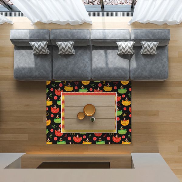 Cinco De Mayo 5'x7' Indoor Area Rugs - IN CONTEXT