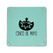 Cinco De Mayo 6" x 6" Teal Leatherette Snap Up Tray - APPROVAL