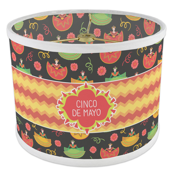 Cinco De Mayo 8" Drum Lampshade - ANGLE Poly-Film