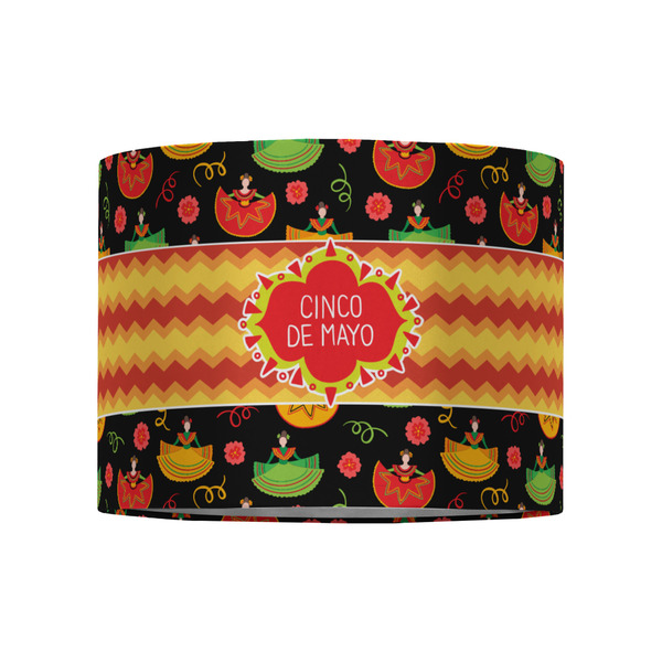 Cinco De Mayo 8" Drum Lampshade - FRONT (Fabric)