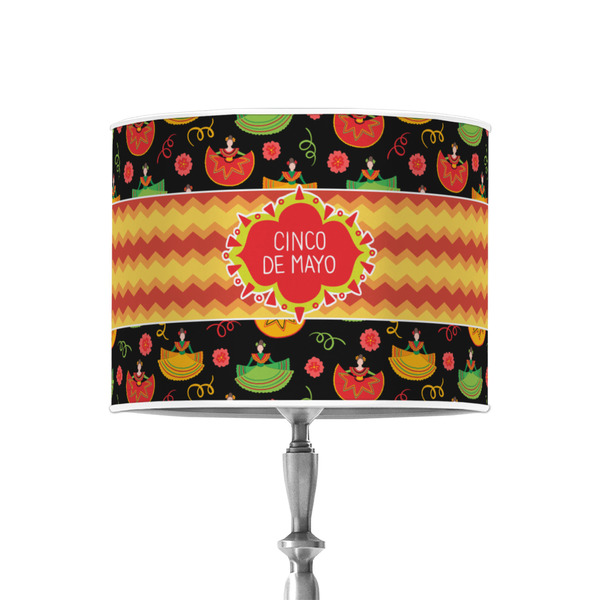Cinco De Mayo 8" Drum Lampshade - ON STAND (Poly Film)