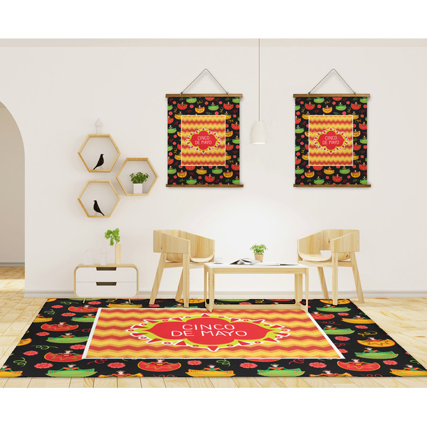 Cinco De Mayo 8'x10' Indoor Area Rugs - IN CONTEXT