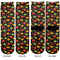 Cinco De Mayo Adult Crew Socks - Double Pair - Front and Back - Apvl