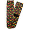 Cinco De Mayo Adult Crew Socks - Single Pair - Front and Back