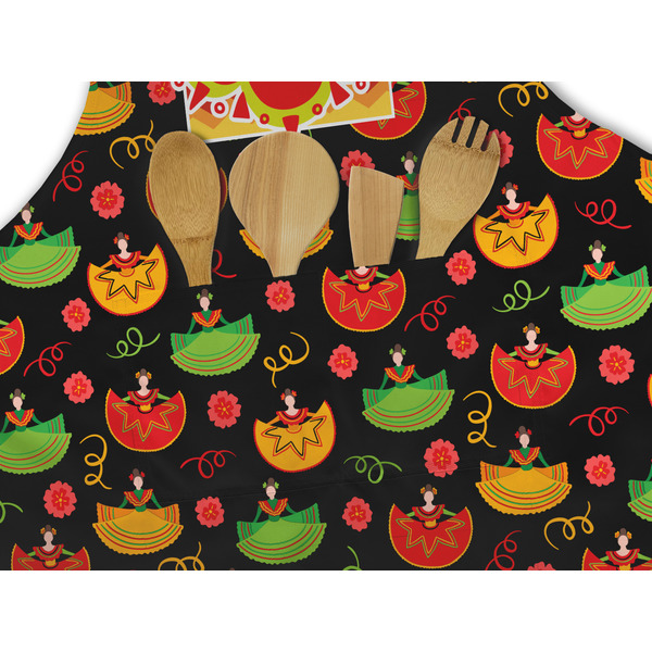 Cinco De Mayo Apron - Pocket Detail with Props