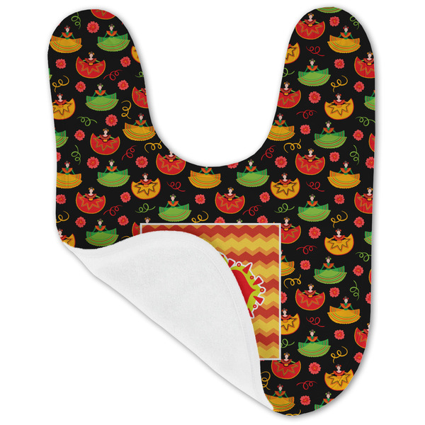 Cinco De Mayo Baby Bib - AFT folded