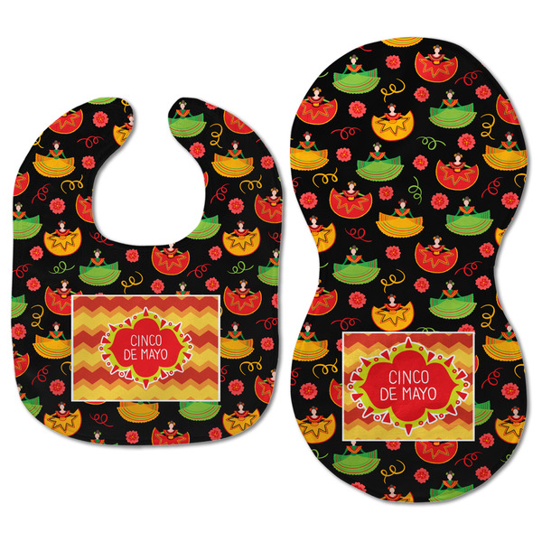 Cinco De Mayo Baby Bib & Burp Set - Approval (new bib & burp)