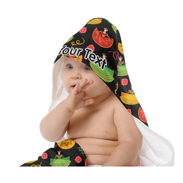 Cinco De Mayo Baby Hooded Towel on Child