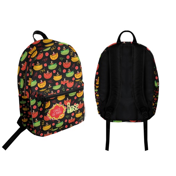 Cinco De Mayo Backpack front and back - Apvl