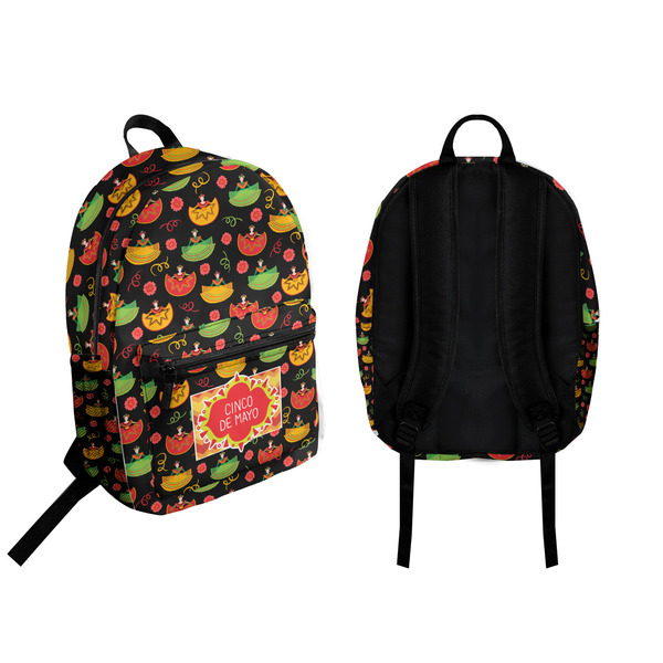 Cinco De Mayo Backpack front and back - Apvl
