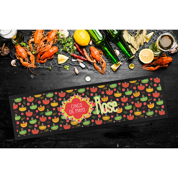 Cinco De Mayo Bar Mat - Large - LIFESTYLE