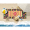 Cinco De Mayo Beach Towel Lifestyle