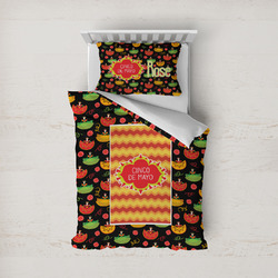Cinco De Mayo Duvet Cover Set - Twin (Personalized)