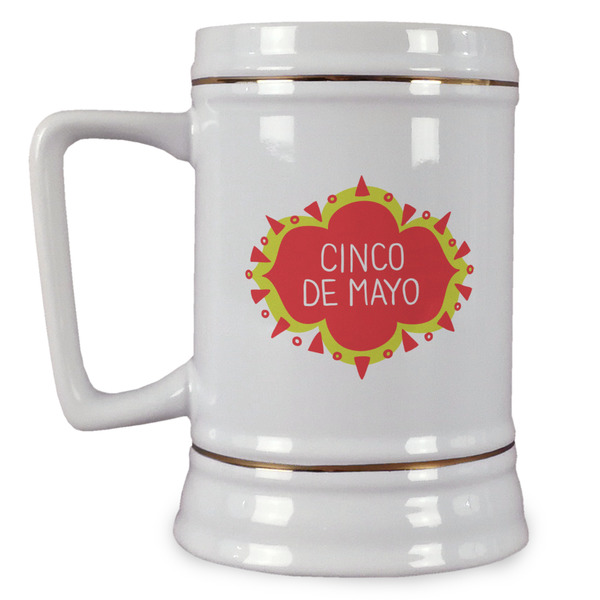 Custom Cinco De Mayo Beer Stein (Personalized)