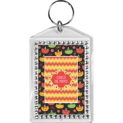 Cinco De Mayo Bling Keychain (Personalized)