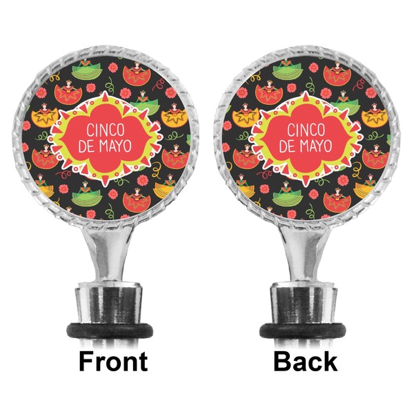 Cinco De Mayo Bottle Stopper - Front and Back