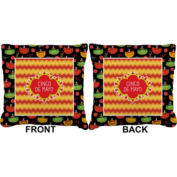 Cinco De Mayo Burlap Pillow Approval