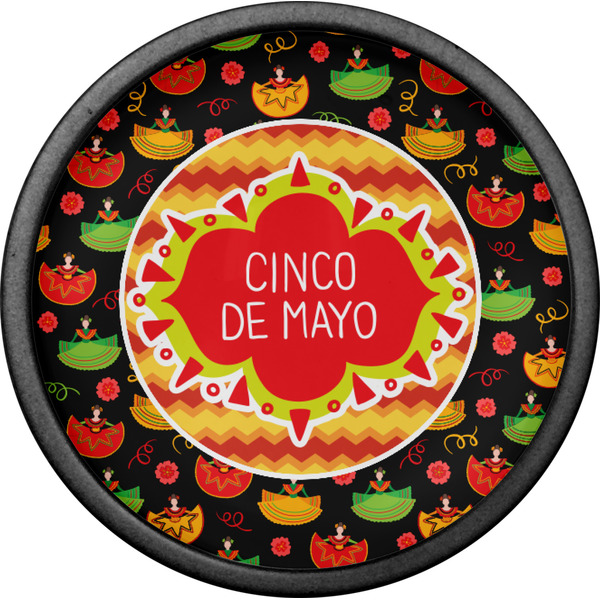 Cinco De Mayo Cabinet Knob - Black - Front
