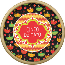 Cinco De Mayo Cabinet Knob - Gold