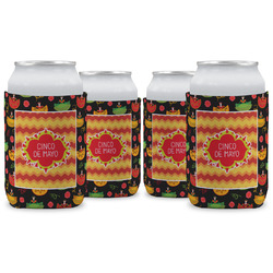 Cinco De Mayo Can Cooler (12 oz) - Set of 4