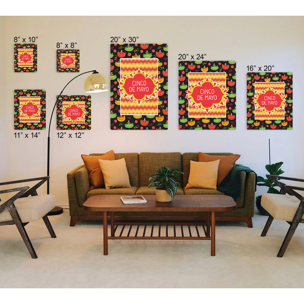 Cinco De Mayo Canvas Prints - Multiple Sizes