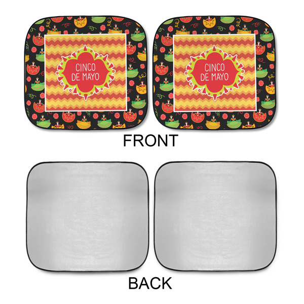 Cinco De Mayo Car Sun Shades - APPROVAL