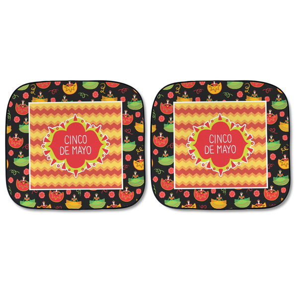 Cinco De Mayo Car Sun Shades - FRONT