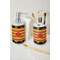 Cinco De Mayo Ceramic Bathroom Accessories - LIFESTYLE (toothbrush holder & soap dispenser)