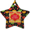 Cinco De Mayo Star Ceramic Ornament