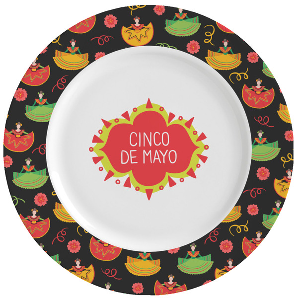 Custom Cinco De Mayo Ceramic Dinner Plates (Set of 4)