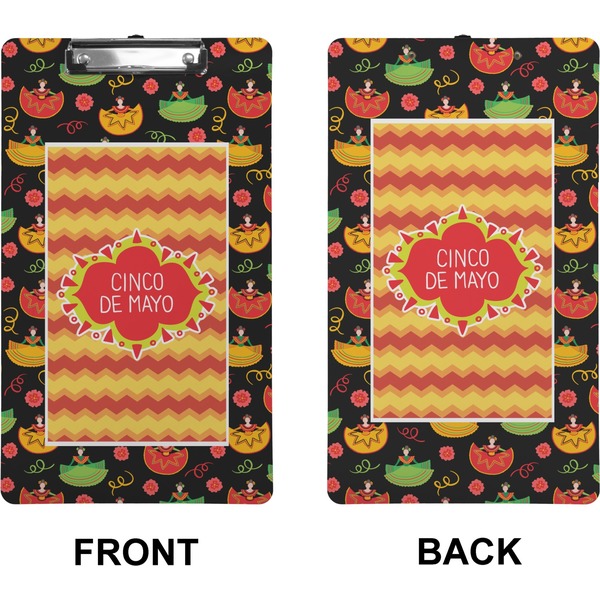 Cinco De Mayo Clipboard (Legal) (Front + Back)