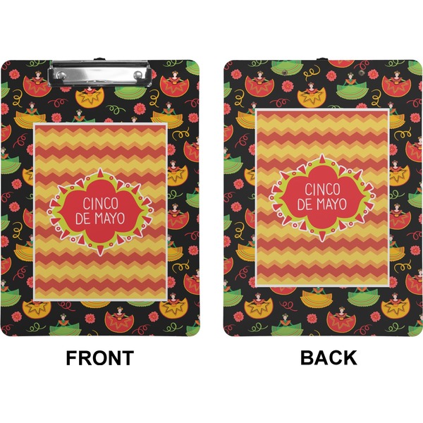 Cinco De Mayo Clipboard (Letter) (Front + Back)