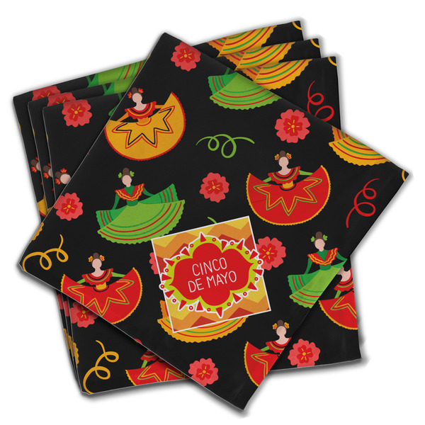 Custom Cinco De Mayo Cloth Napkins (Set of 4)