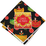Cinco De Mayo Cloth Cocktail Napkin - Single
