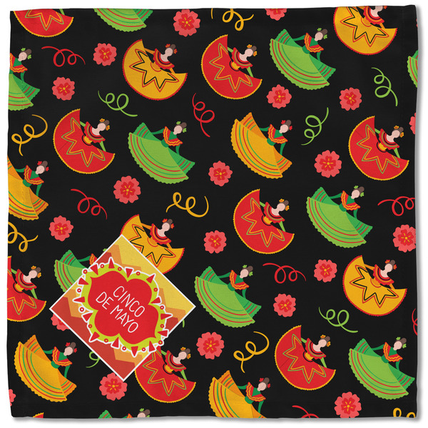 Cinco De Mayo Cloth Napkins - Personalized Lunch (Single Full Open)