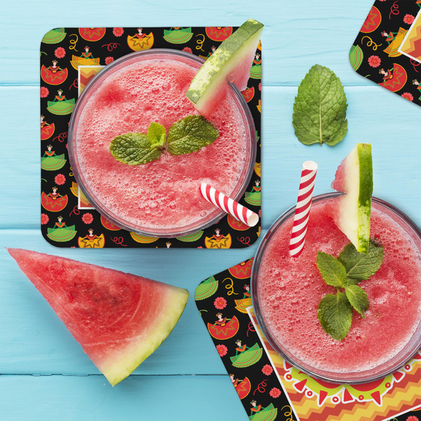 Cinco De Mayo Coaster Set - LIFESTYLE