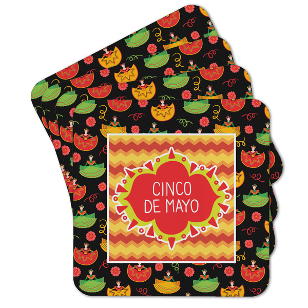 Custom Cinco De Mayo Cork Coaster - Set of 4