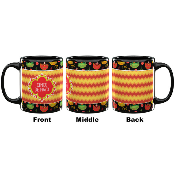 Cinco De Mayo Coffee Mug - 11 oz - Black APPROVAL