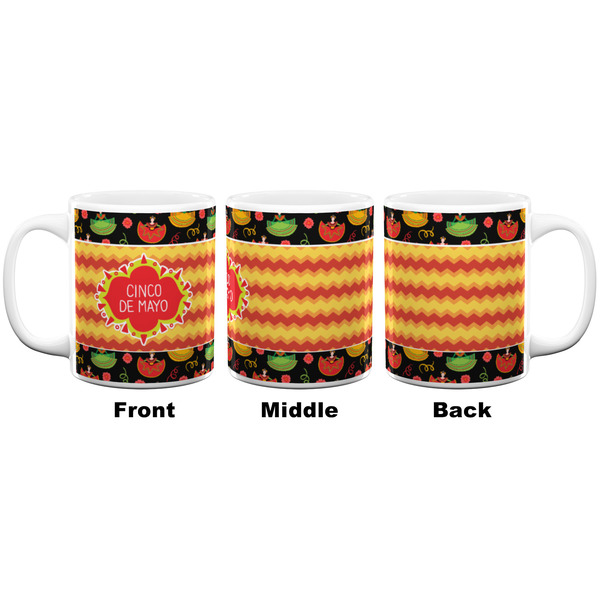 Cinco De Mayo Coffee Mug - 11 oz - White APPROVAL