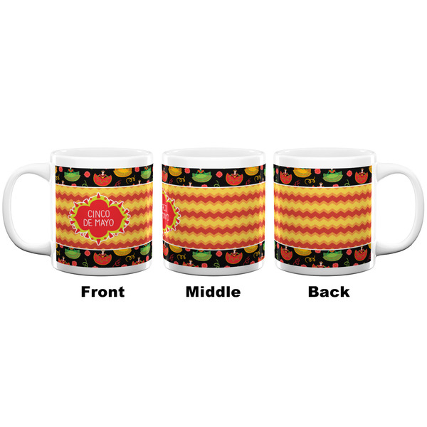 Cinco De Mayo Coffee Mug - 20 oz - White APPROVAL