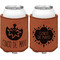 Cinco De Mayo Cognac Leatherette Can Sleeve - Double Sided Front and Back