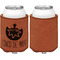 Cinco De Mayo Cognac Leatherette Can Sleeve - Single Sided Front and Back