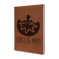 Cinco De Mayo Leatherette Journal - Double Sided (Personalized)