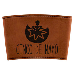 Cinco De Mayo Leatherette Cup Sleeve