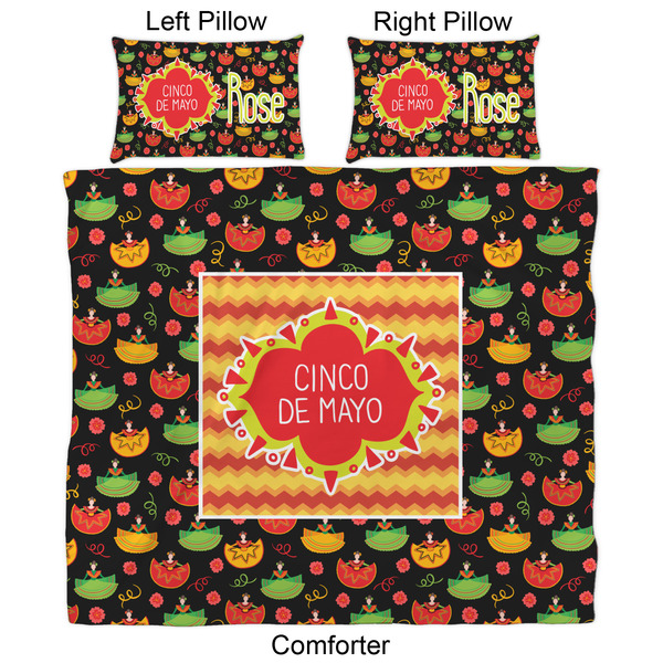 Cinco De Mayo Comforter Set - King - Approval