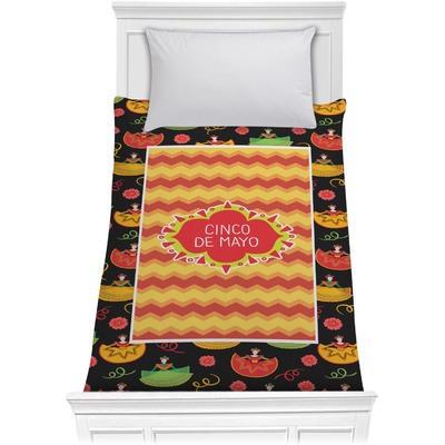 Cinco De Mayo Comforter - Twin (Personalized)