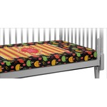 Cinco De Mayo Crib Fitted Sheet (Personalized)