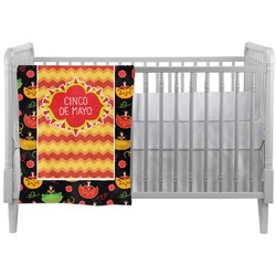 Cinco De Mayo Crib Comforter / Quilt (Personalized)