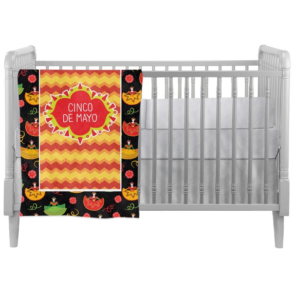 Custom Cinco De Mayo Crib Comforter / Quilt